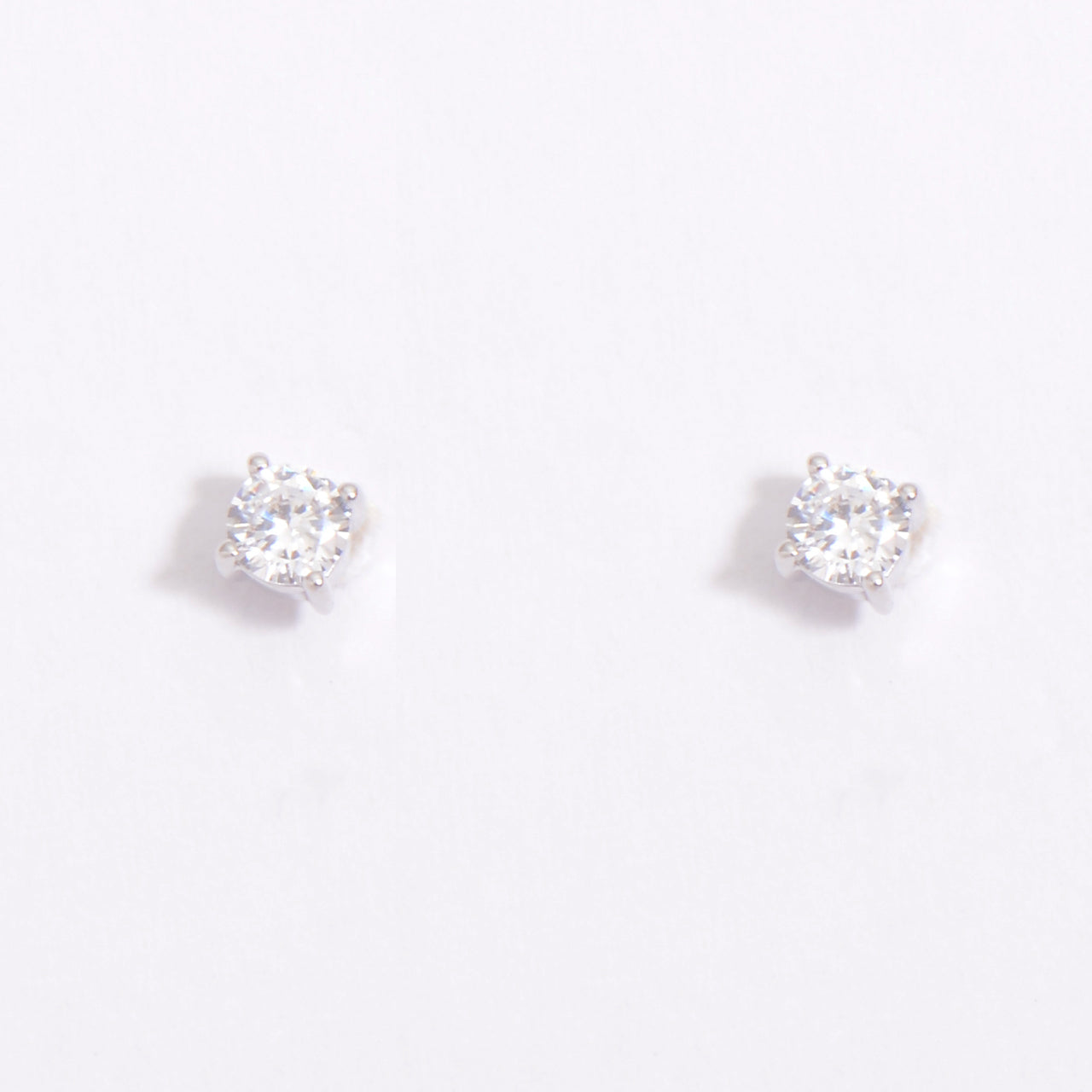 Small / Large Simple Crystal Sliver Earrings