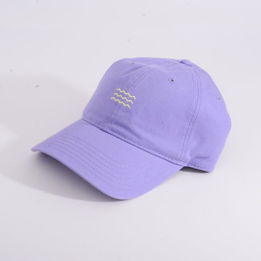 Simple Pastal Pink / Black / Purple Coloured Snapback Hat