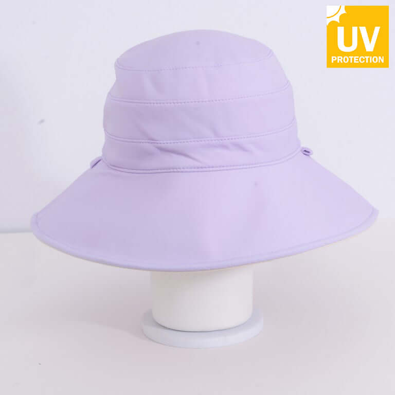 Reversible UV Rays Protective Hat in Pastel Purple