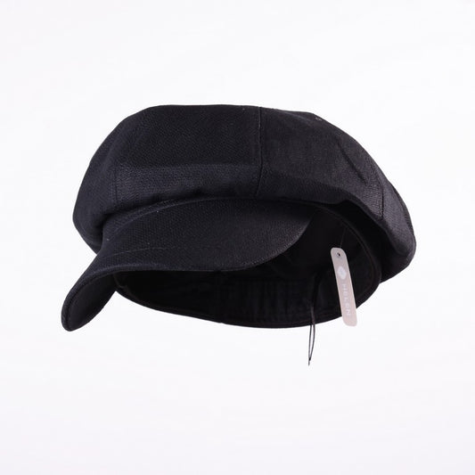 [Helen] Black Baret / Beret Hat with tongue Pepper cake hat