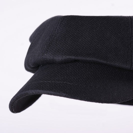 [Helen] Black Baret / Beret Hat with tongue Pepper cake hat