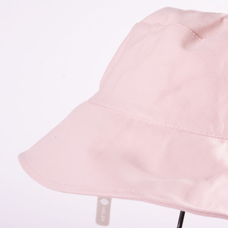 [Helen] Cute Pink / Black Bear Star Reversible Wide Bucket Hat Unisex