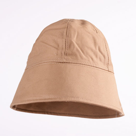 [Helen] Black / Brown / Cream White Ripped Bucket Hat Unisex