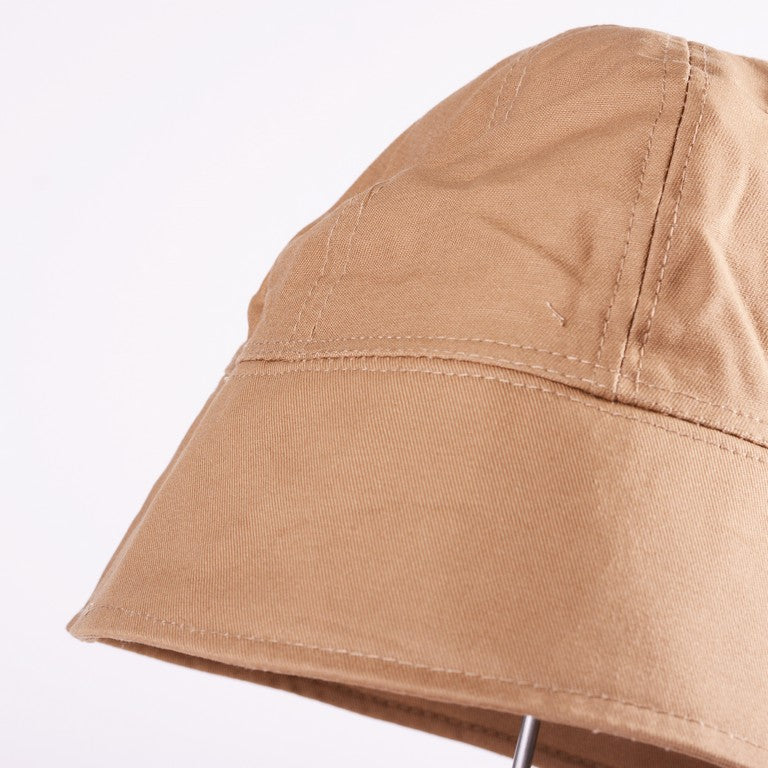 [Helen] Black / Brown / Cream White Ripped Bucket Hat Unisex