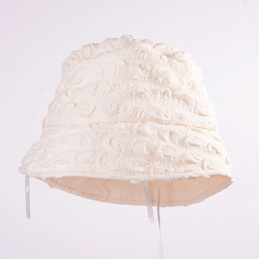 [Helen] Pink / Black / Cream White Scrunch Bucket Hat Unisex