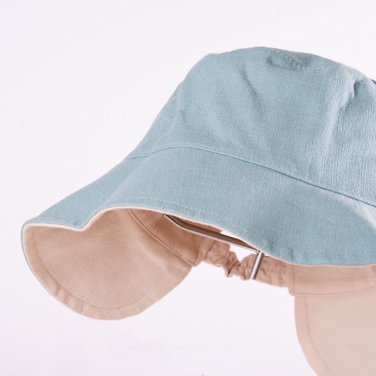 [Helen] UV rays protection Wide Reversible Hat Women Unisex Outdoor Black / Brown / Blue / Beige (Instocks)