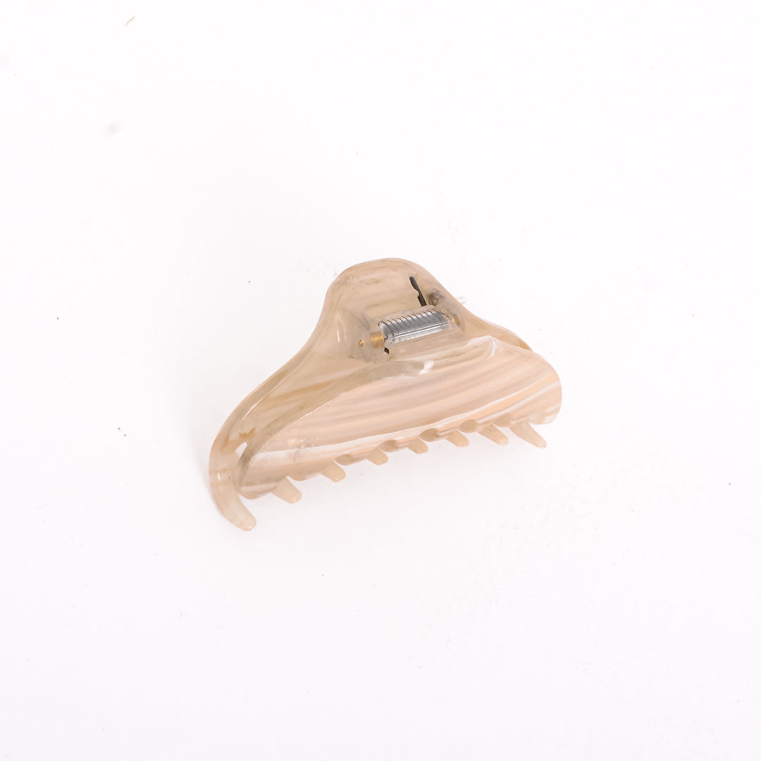 [Helen] France High Quality Light Brown / Pink / Beige Hair Clip Claw