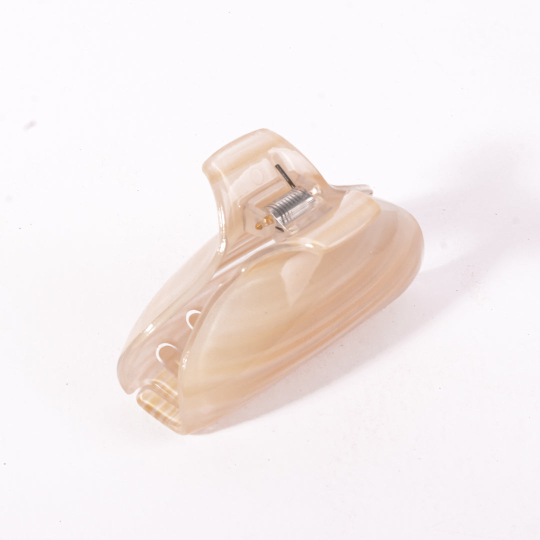 [Helen] France High Quality Light Brown / Beige Hair Clip Claw